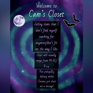 Welcome to Cam’s Closet!🦇